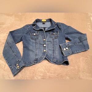 Women’s Vintage Nine 9 Jean Jacket Size L - Fits a Medium